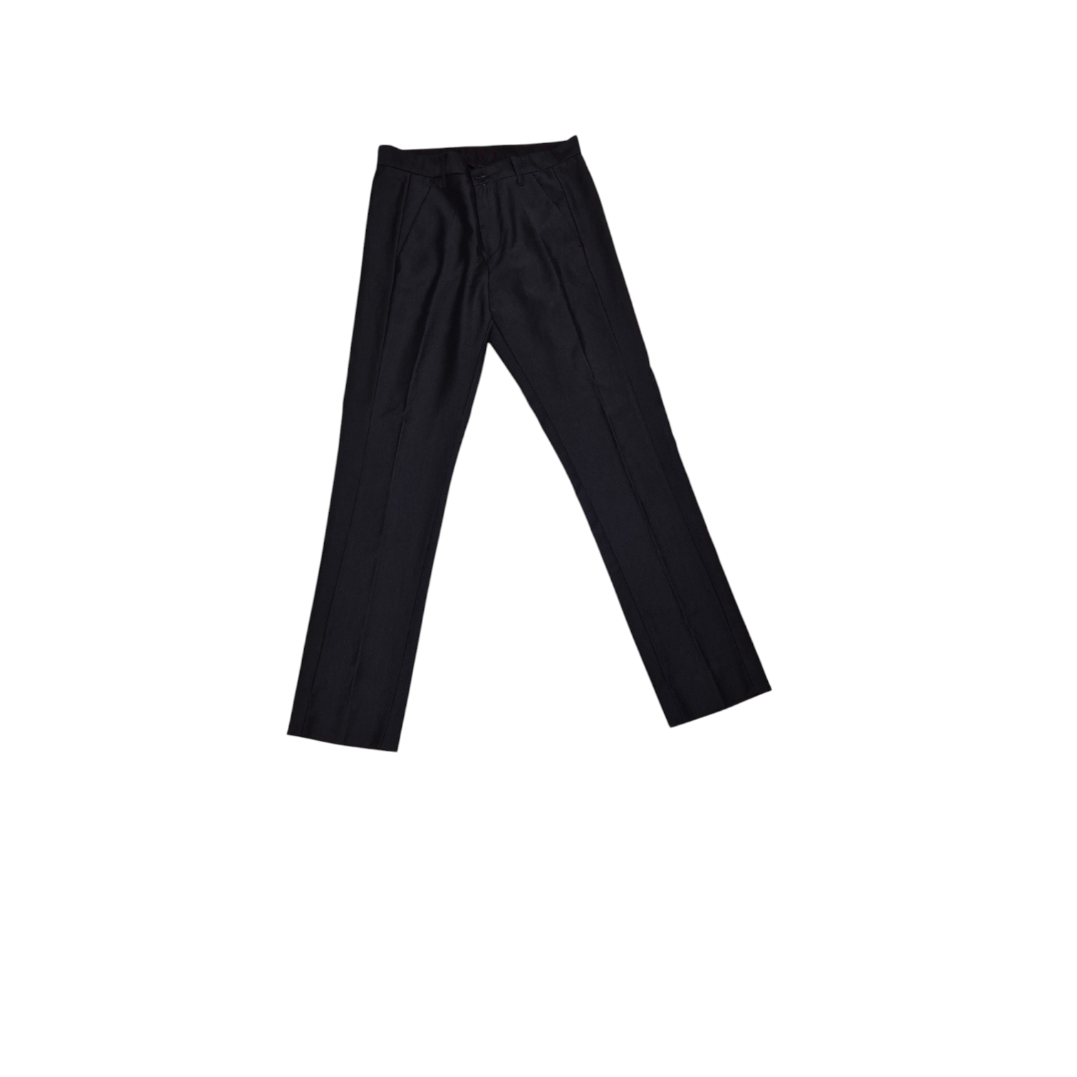Calça social preta de vinco