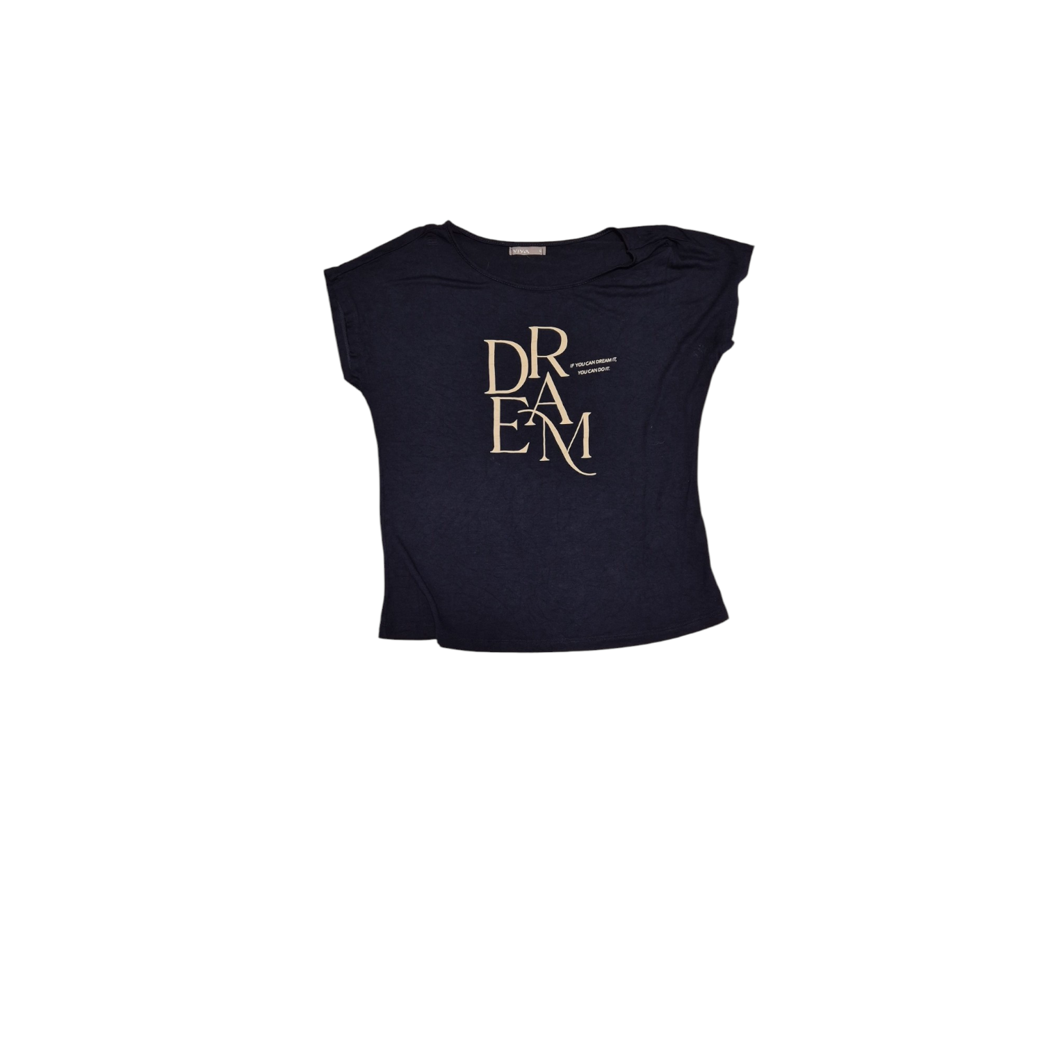Camiseta preta Dream