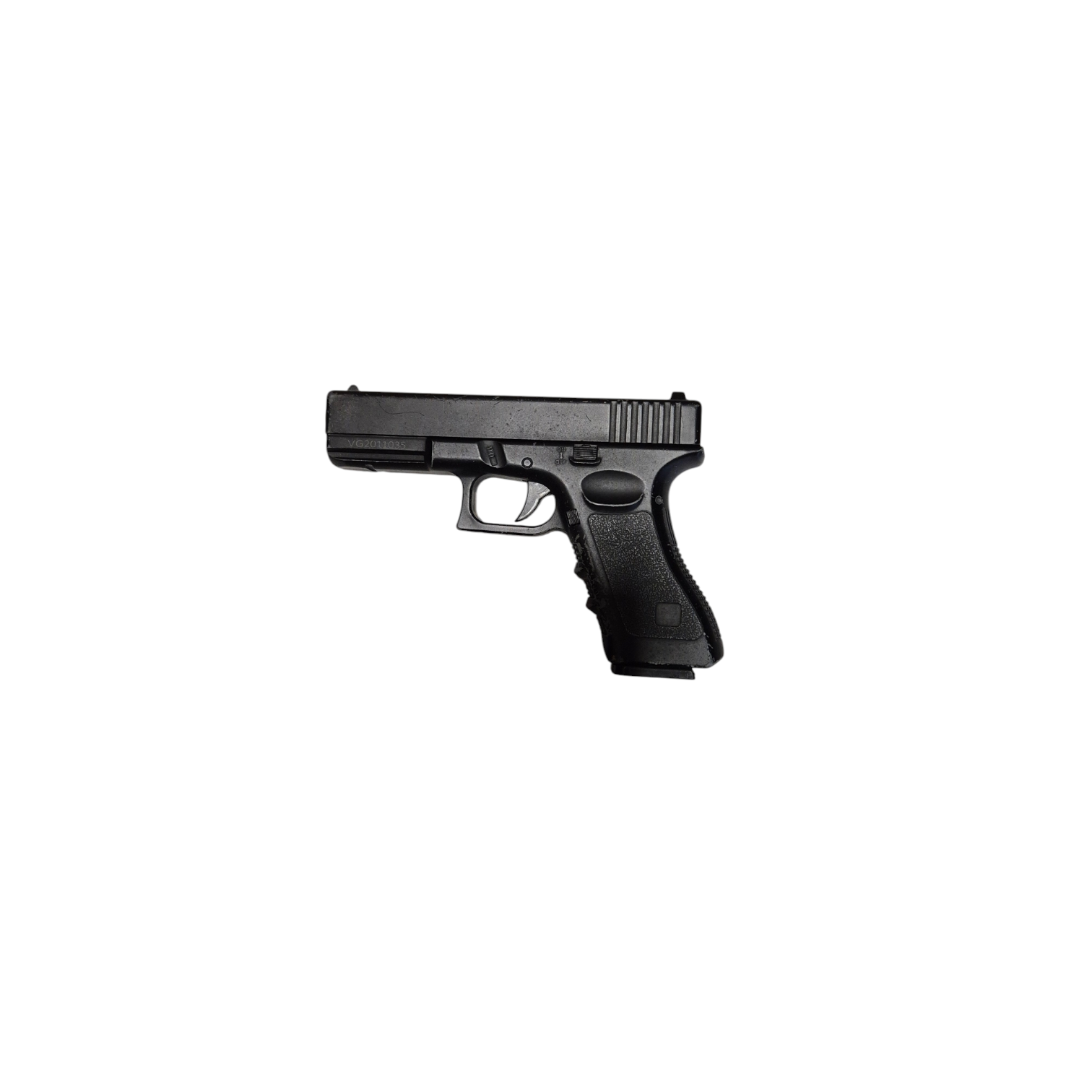 Pistola cenográfica preta